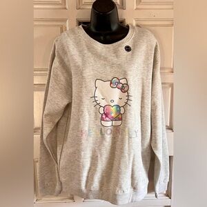 Hello Kitty Gray Sweatshirt